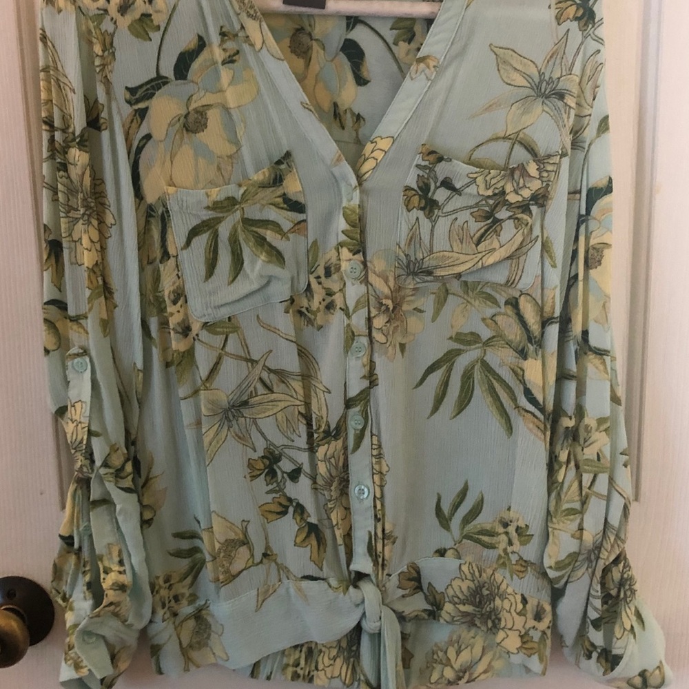 Green NY and company XS shirt